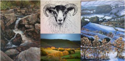Theatr Brycheiniog 'An Art Tour of The Border Country' exhibition 6th – 20th May 2017